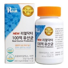 기타 [리얼닥터] 100억 유산균 400MG 30캡슐 * 2, 선택옵션, 2개