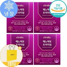 [휴온스 생활집사선물Set] 휴온스 메노락토 프리미엄 12 캡슐 + 생활집사 선물가방/ 휴온스의 최고의 갱년기 유산균 생활집사선물세트, 생활집사선물가방, 4개, 12캡슐