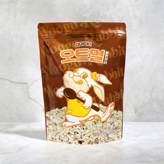 우고래빗 퀵오트밀 눌린귀리 1kg (500gx2봉), 2개, 500g