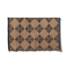 [PUEBCO] 푸에브코 매트 패턴 러그 발매트 TILE PATTERNED JUTE MAT