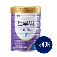 일동후디스 트루맘 뉴클래스 분유 2단계 6~12개월, 800g, 4개