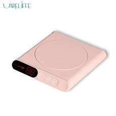 티워머 티팟워머 1인용 uareliffe mini 난방 컵 받침 난방 usb 전기 커피, 로고 없는 핑크, 1개