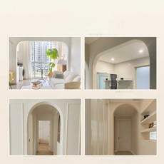 노바어스 아치형가벽 파티션 셀프 인테리어, 18cm EPS 폼한쌍