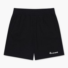 [르꼬끄] 반바지 JQS QO123THP35-BLK 백메쉬쮸리 레귤러 4부 반바지 / BLK