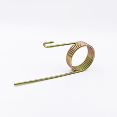 1PS 꼬임 스프링 직경 1.6mm 길이 25mm 아연 도금 스프링 강철 재질, 1개