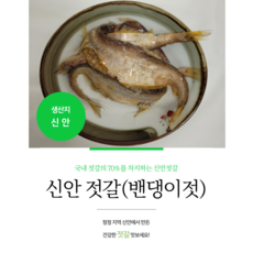 김장 신안 밴댕이젓갈 3.5kg, 황석어젓갈, 5kg, 1개, 5kg