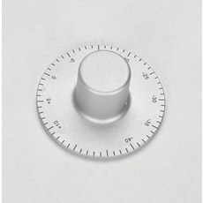 DIY CNC 앰프 볼륨 컨트롤 표시기 스위치 첼로 손잡이 H24mm 알루미늄 샌드블라스팅 실버 손잡이 50mm, 03 Version 1
