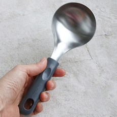 GAMI 보겐 멀티 미니스푼 요리 서빙 국자, 1개, 멀티스푼-차콜