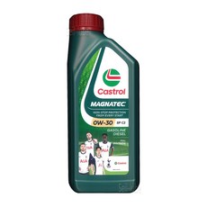 캐스트롤 마그네틱 SP C2 0W30 1L 1개 가솔린 디젤 겸용 100% 합성 엔진오일 (지능형 마그네트 분자의 지속적인 엔진보호) 5W30 대체시 연비개선