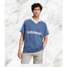 아디다스 ADIDAS 스트라이프 저지 - 네이비 IU0199