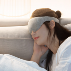 샤오미 온열 안대 눈마사지 눈찜질기, 블랙