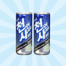 천연사이다 제로 250ml 30캔 저칼로리 사무실음료 탕비실 업소용, 30개입, 30개