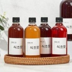 [식초애] 전통 자연발효 마시는 과일 비니거 1000ml 7종(과세)(6병마다 택배비 부과)(공급가 온라인지정가 인상), 전통자연발효석류식초1000ml(+1210원), 1L, 6개