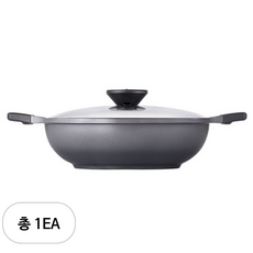 PN풍년 인덕션 포시아 포르테 전골냄비, 32cm, 그라데이션 그레이, 1개