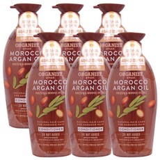 [정수리 냄새 제거] 오가니스트 아르간오일 세라마이드 컨디셔너 500ml, 6개