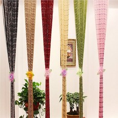 구슬방문가리개