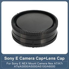 카메라 전면 캡 바디 후면 렌즈 소니 E NEX 마운트 A7 A7r A7s A3000 A5000 a5100 A6000 커버 프로텍터