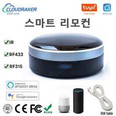 RF리모컨 + IR 범용 원격 제어 스마트 홈 컨트롤러 TV AC 커튼 롤러 셔터용 Siri 알렉사 구글 홈으로 작동, 2.PRO IR RF433 RF315