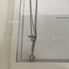 하트알파벳목걸이