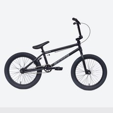 고급 bmx 비엠엑스 미니 묘기 자전거 mtb 핸들 360도 회전 16인치, 블랙