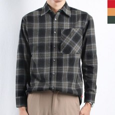 성심사_305 남자 체크_K93x9Cx26mm 체크 긴팔 남방 셔츠 패션F/NW:TJD-O7