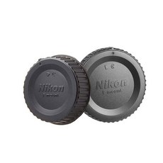 니콘 F 렌즈캡 / 바디캡 세트 _ Nikon F rear lens cap/camera body cap set - 니콘f