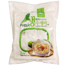 송학식품 뜨더 생수제비, 1kg, 4개