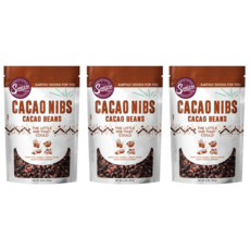 [해외]Suncore Foods Cacao Nibs 썬코어 푸드 카카오 닙스, 3팩, 227g