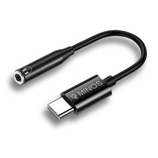 C타입 이어폰 젠더 3.5mm 오디오 C타입 휴대폰 변환 젠더, 1개