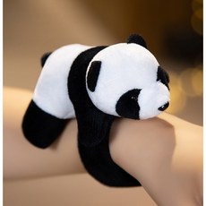팬더 판다 곰 애착 인형 선물, 팔찌(2개)