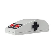 8Bitdo N30 2.4g 무선 레트로 마우스 USB 나노 수신기 PC 윈도우 및 맥OS용 3D 터치 패널 사이드 버튼 포함 NES 스타일