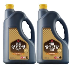 샘표 양조간장 701, 2.8L, 2개