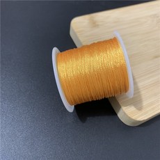 노란색명주실