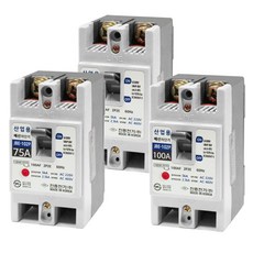 배선용차단기 JBE-102P 2P 60A 75A 100A 산업용 배선차단기 진흥전기, 1개