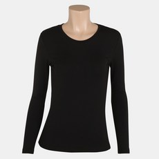 애니바디 발열내의[WARM-FIT]웜마크 여성 크루넥 (긴팔)-쇼핑점