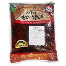반찬단지 국산 고들빼기 무침 4Kg 양념 무침 이강산닷컴, 1개