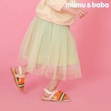 MUMUBABA[뮤뮤앤바바] 밤비 튜튜 스커트 그린