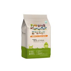 리얼 오플러스 캣 오베서티 2.4kg 고양이 사료, 1개