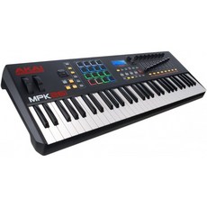 아카이 프로페셔널 MPK261 | MPC 워크 스테이션의 코어 제어 기능이 포함 된 61 키 세미 웨이트 USB MIDI 키보드 컨트롤러, 단일옵션