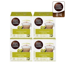 돌체구스토 캡슐_카푸치노 4box(64개), 4박스, 16개, 4개