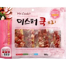 미스터 쿡 강아지 간식 큐브, 300g, 30개