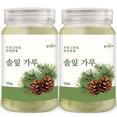 동의한재 국산 솔잎 가루 분말, 2개, 500g