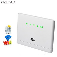 YIZLOAO 4G 3G 모바일/Wifi/외부 안테나가있는 라우터 Sim 카드 잠금 해제 4g Wifi 라우터 광대역 미니 모뎀 핫스팟 액세스 포인트|모뎀, 1개, 4G-CPE A, 단일