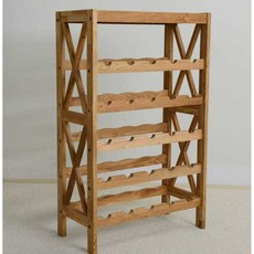 와인 진열장 홀더 보관대 와인바 홈바 목재프레임, 우드 870x546x260mm, 1개