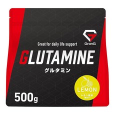 그롱 글루타민 파우더- 500g 레몬 풍미 L글루타민 glutamine 쿠루타민 아미노산, 580g, 1개
