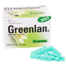 그린란 사혈침 30g 1박스 100개입 채혈침 란셋니들, 1개