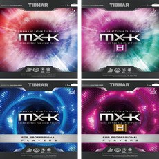  티바 에볼루션 MX K MX K H MX K선수용 MX K H 선수용 MXK 탁구러버 MX K H 선수용 52도 검정2 3mm