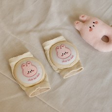 돗투돗 꼬미 자수 무릎 보호대, 1세트, 베이비바니 1세트, 베이비바니