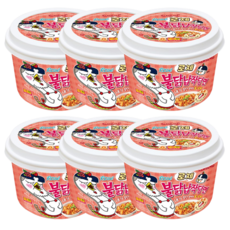 삼양 로제 불닭 납작 당면 x 6개