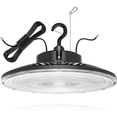 UFO LED 하이베이 조명 240W 200W 150W 조절 가능 3000K 4000K 5000K 140LMW 딤머블 LED 하이베이 숍 라이트 UL DLC IP65 작업장 차, Dimmable 240W, 1개